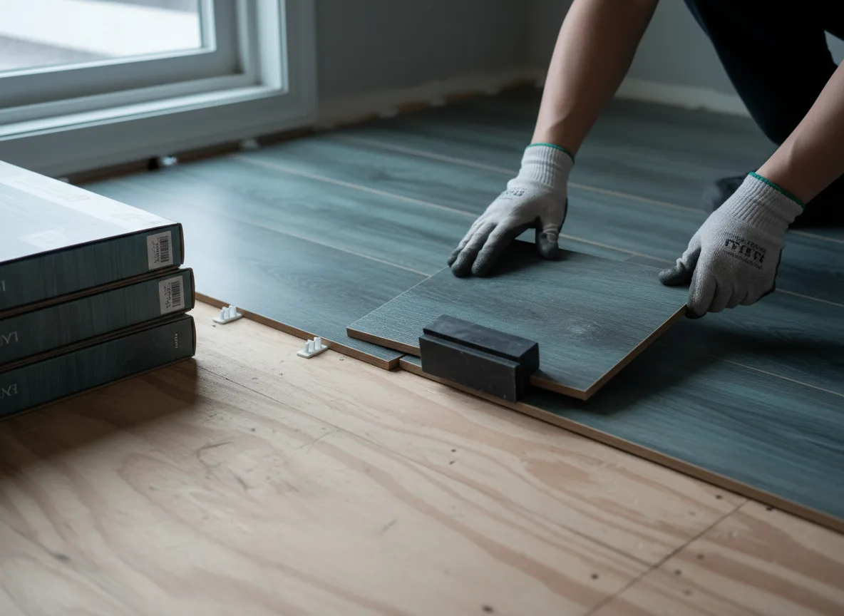 Luxury Vinyl Plank Installation company in Gackle, ND